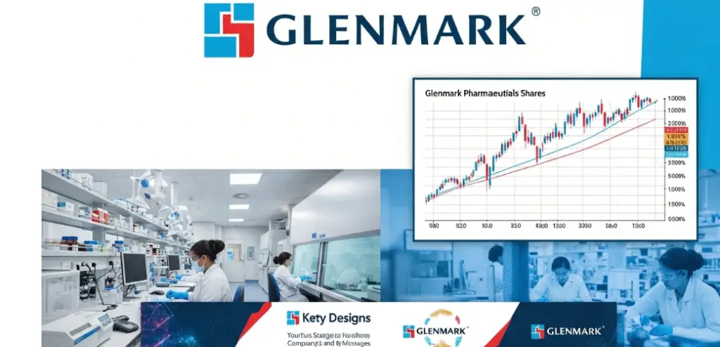 Glenmark share price chart July 2025