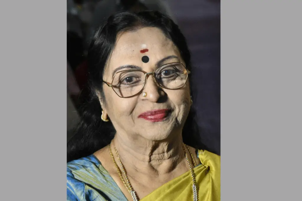 Breaking news: Saroja Devi passes away at 87 – tribute image of legendary South Indian actress